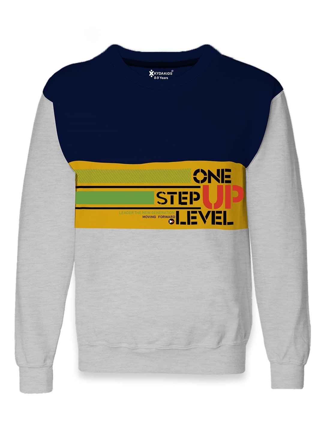 

KYDA KIDS Boys Pure Cotton Multicoloured Sweatshirt, Multi