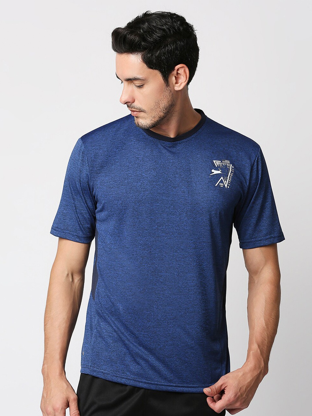 

Black Panther Men Navy Blue Slim Fit T-shirt