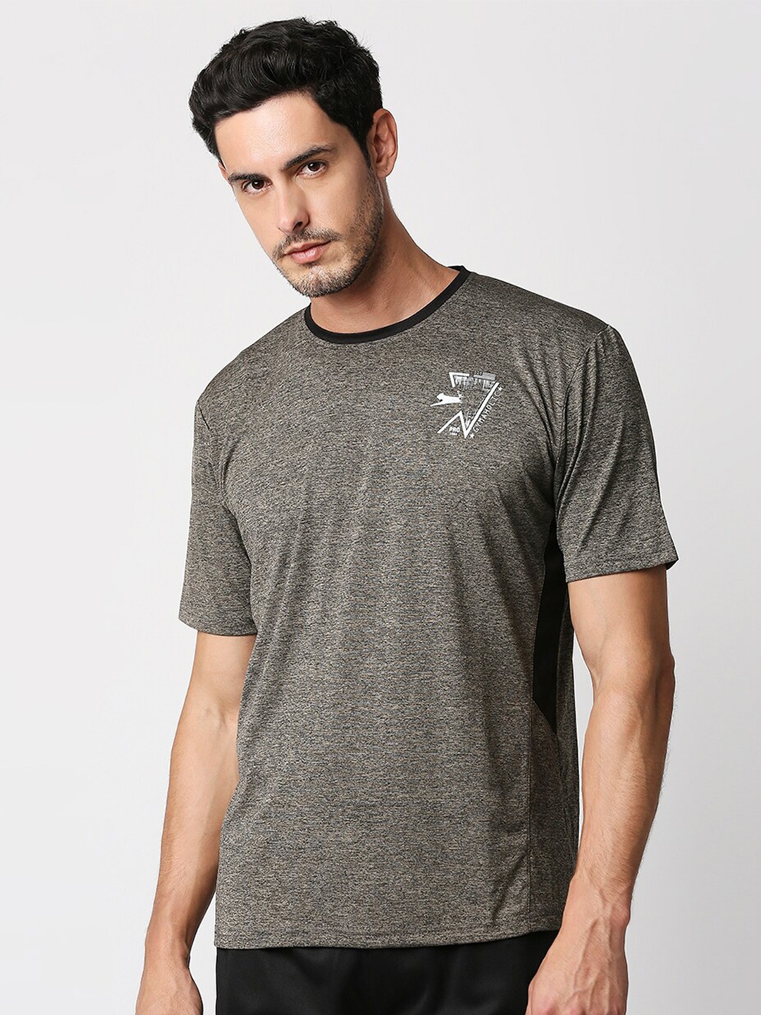 

Black Panther Men Grey Slim Fit T-shirt