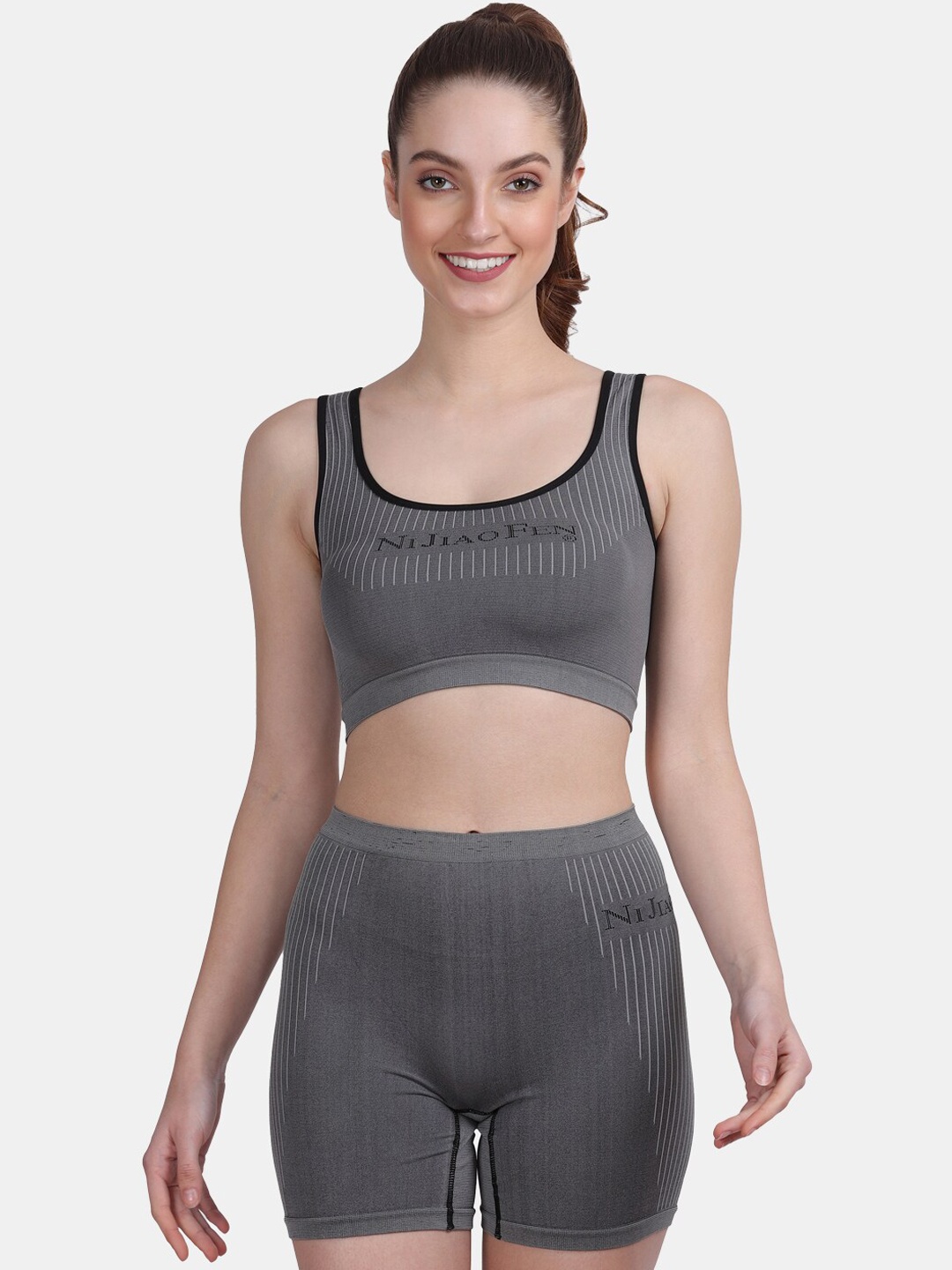 Amour Secret Women Black Solid Lingerie Set