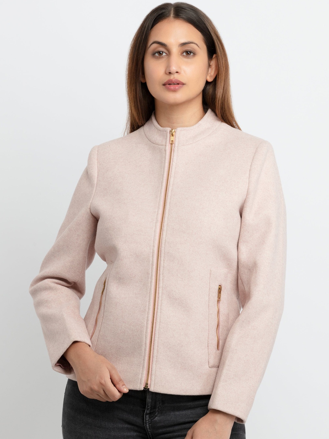

Status Quo Women Pink Tailored Jacket