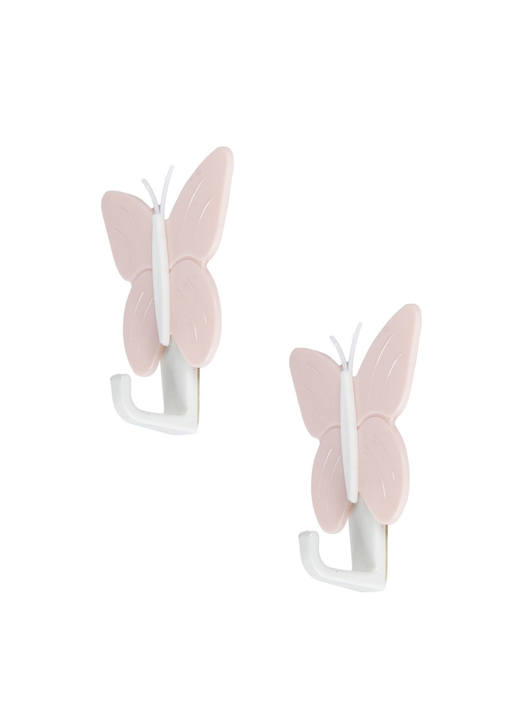 

MARKET99 Set of 2 White Hooks Wall Sticky Hooks