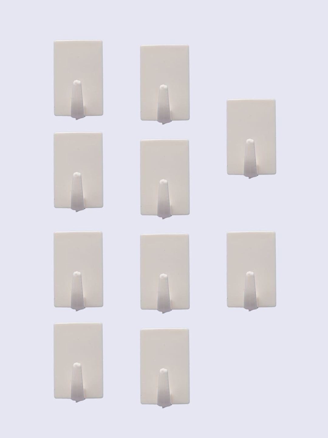 

MARKET99 Set of 5 White Wall Hooks