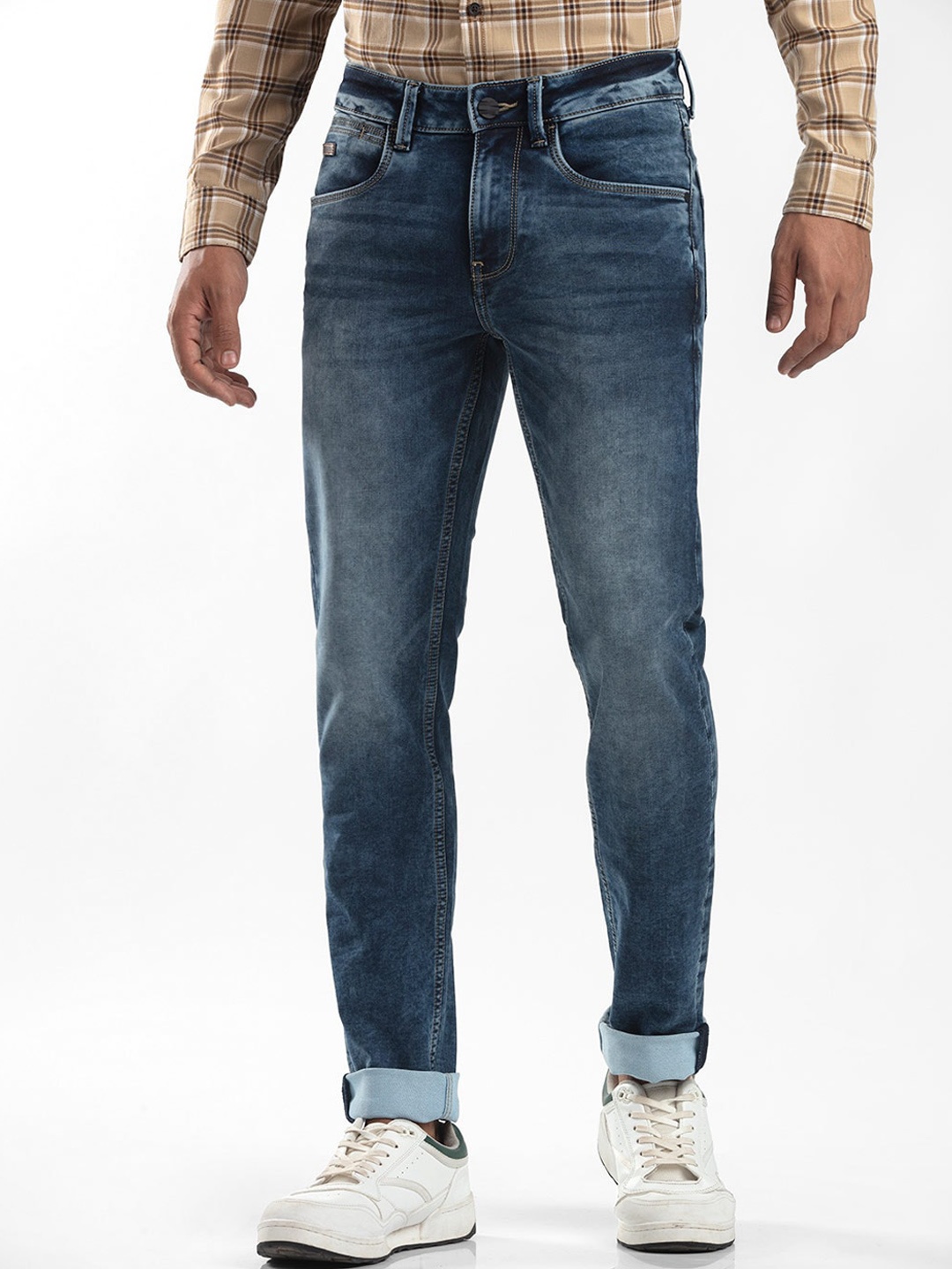 

STARTER Men Blue Slim Fit Heavy Fade Jeans