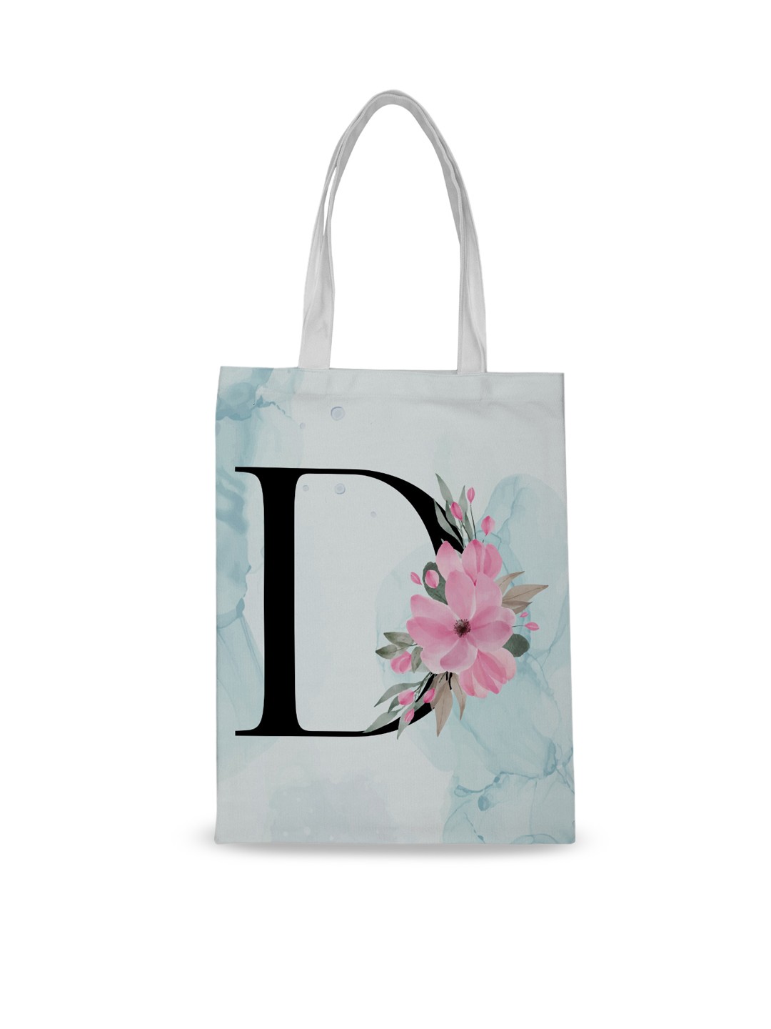 

Crazy Corner Women White Graphic Printed Canvas Shopper Tote Bag