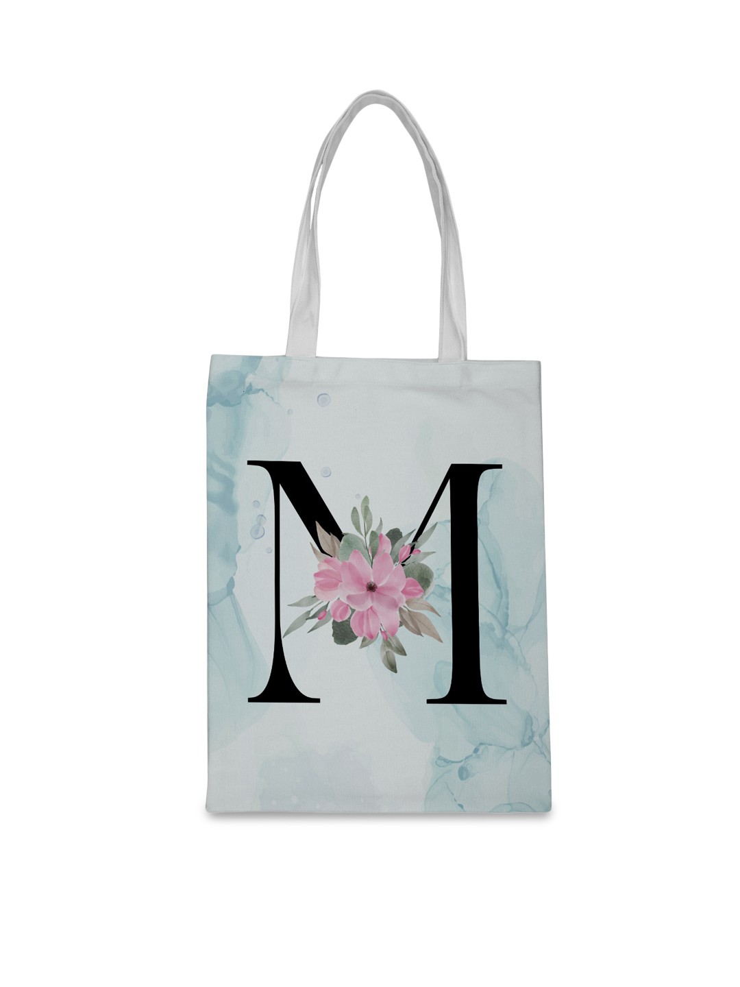 

Crazy Corner Women White Printed Canvas Oversized Shopper Tote Bag