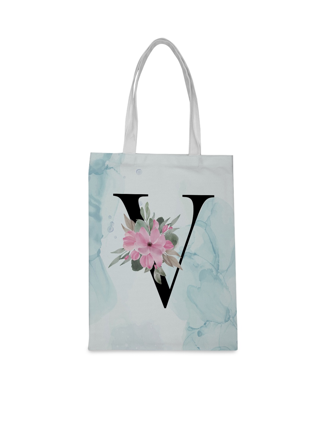 

Crazy Corner White Printed Shopper Tote Bag