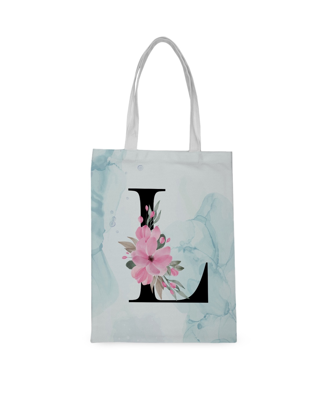 

Crazy Corner White Floral Printed Shopper Tote Bag