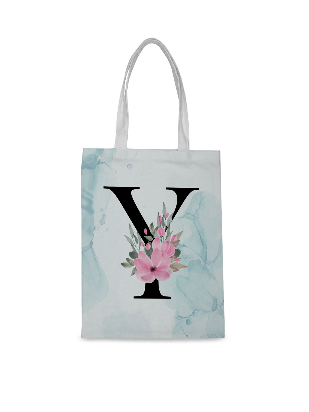 

Crazy Corner Women Blue Printed Shopper Tote Bag