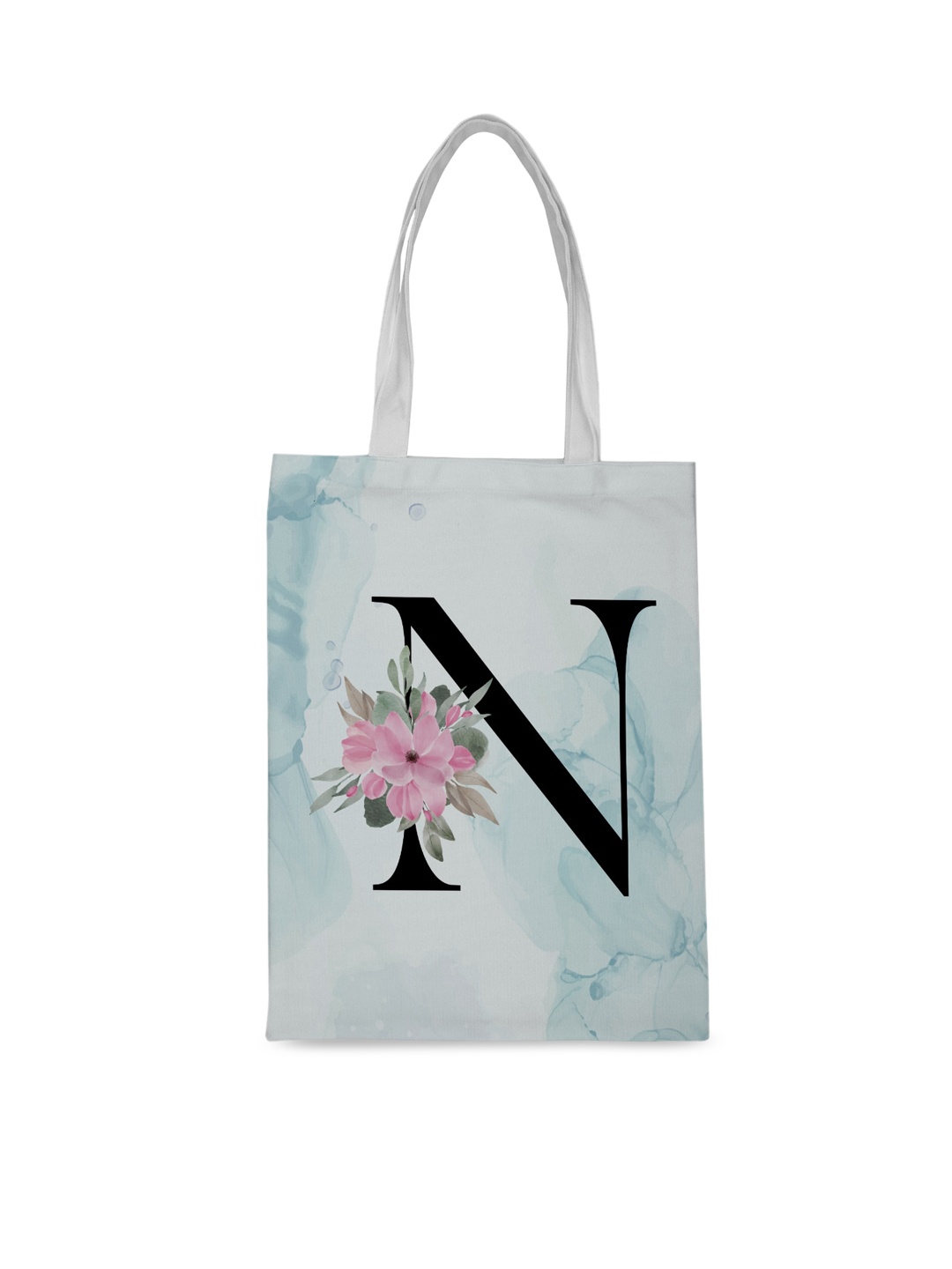 

Crazy Corner White Printed Shopper Tote Bag