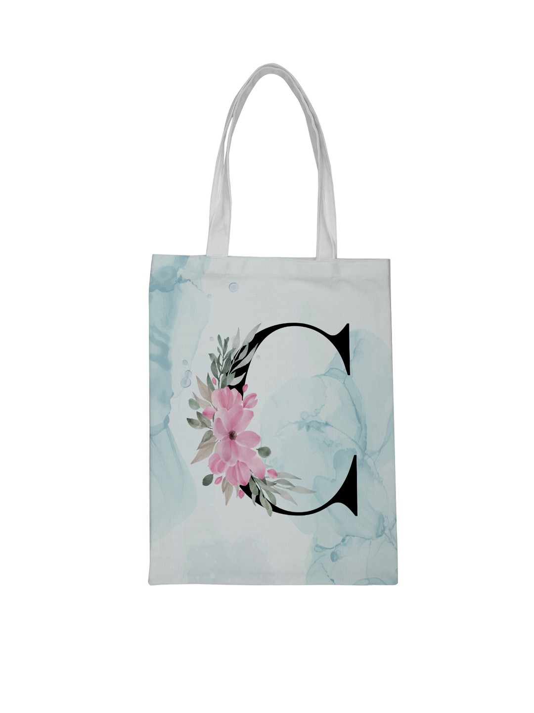 

Crazy Corner White Printed Shopper Tote Bag