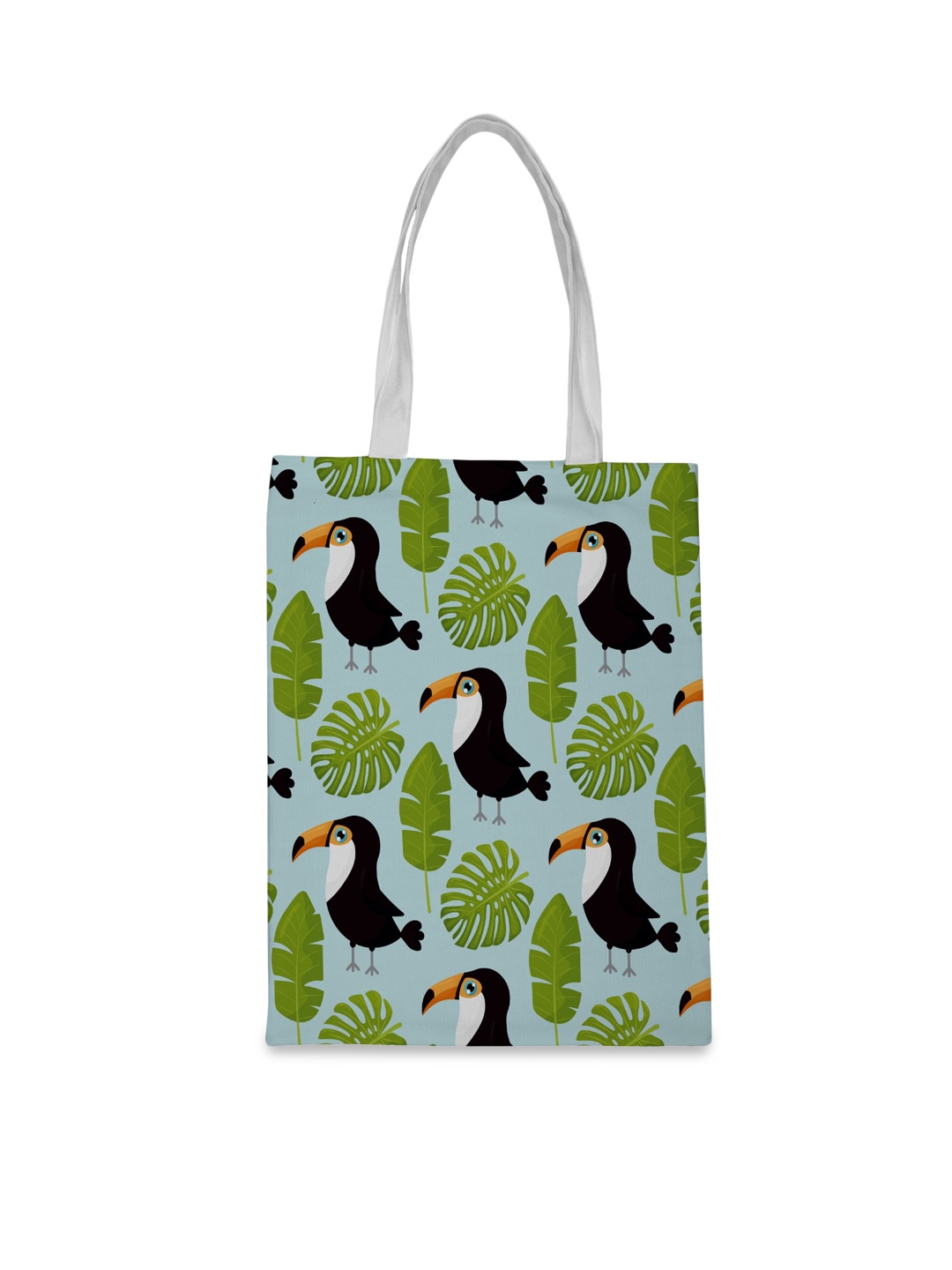

Crazy Corner Blue Printed Oversized Shopper Tote Bag
