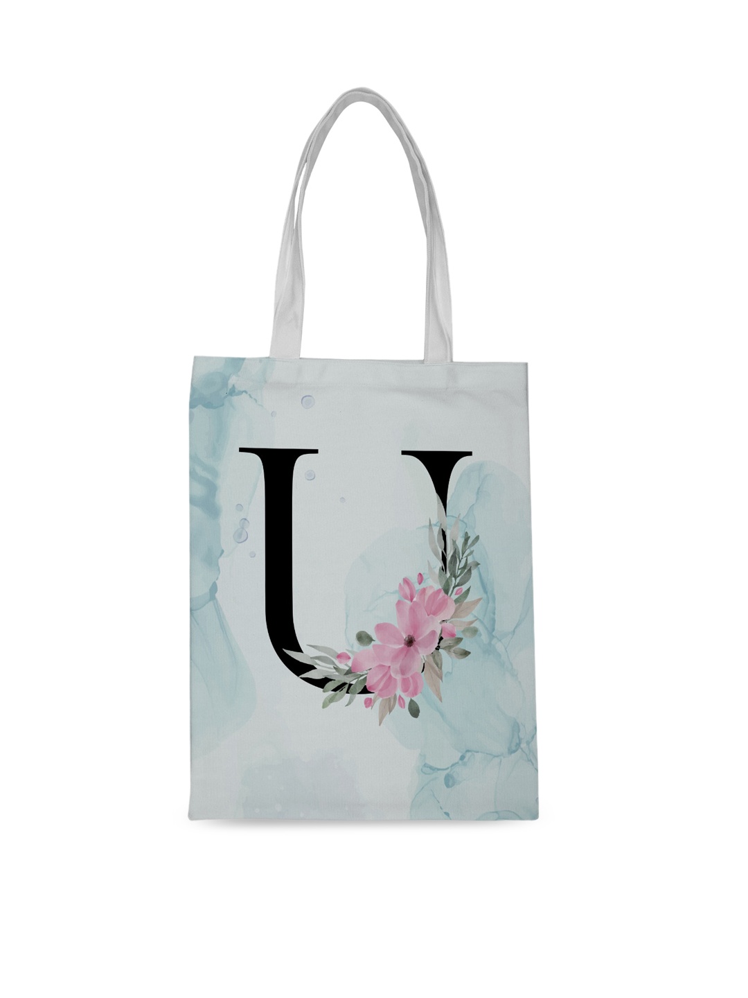 

Crazy Corner White Printed Shopper Tote Bag