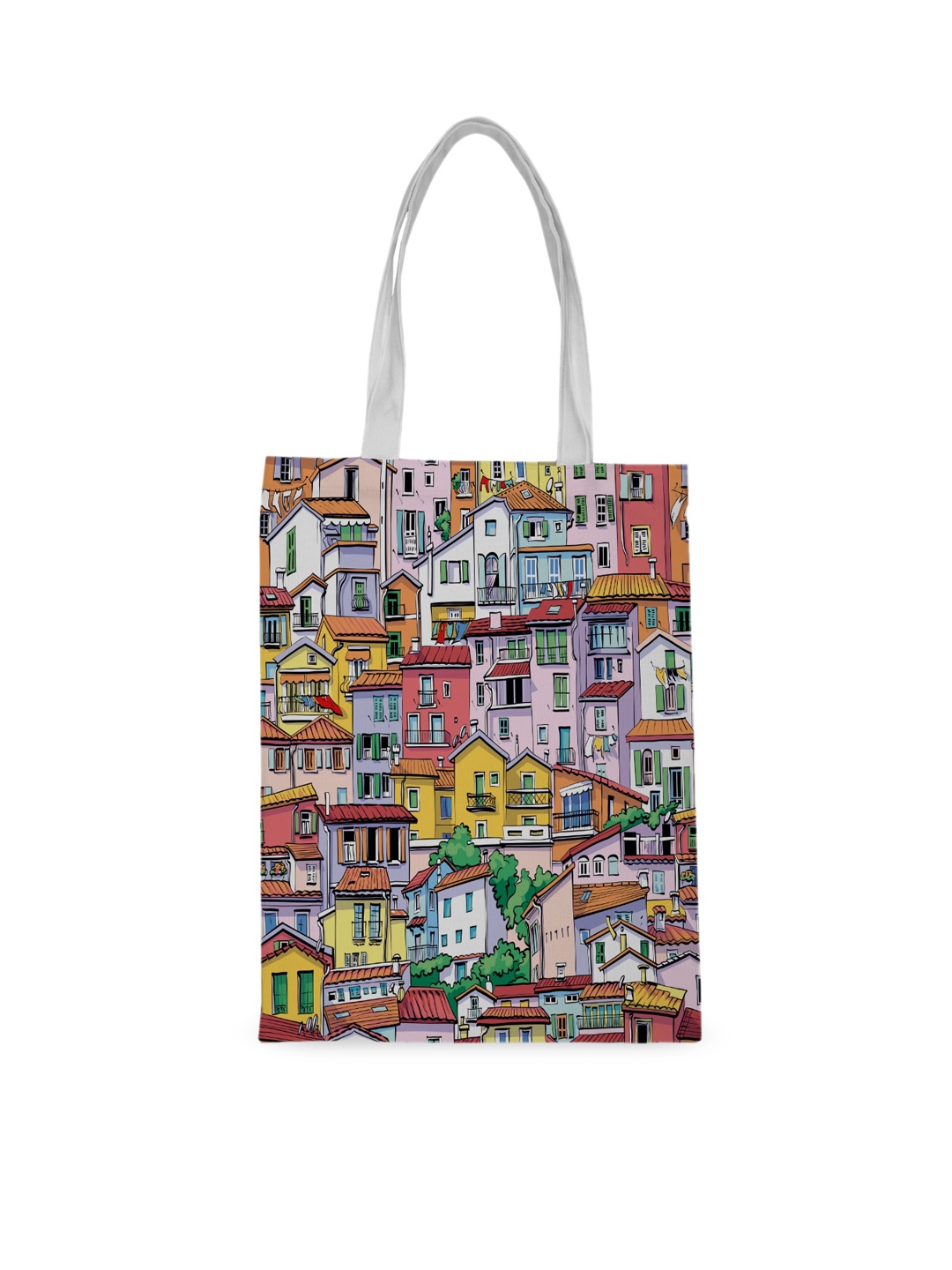 

Crazy Corner Women Pink Printed Shopper Shoulder Bag