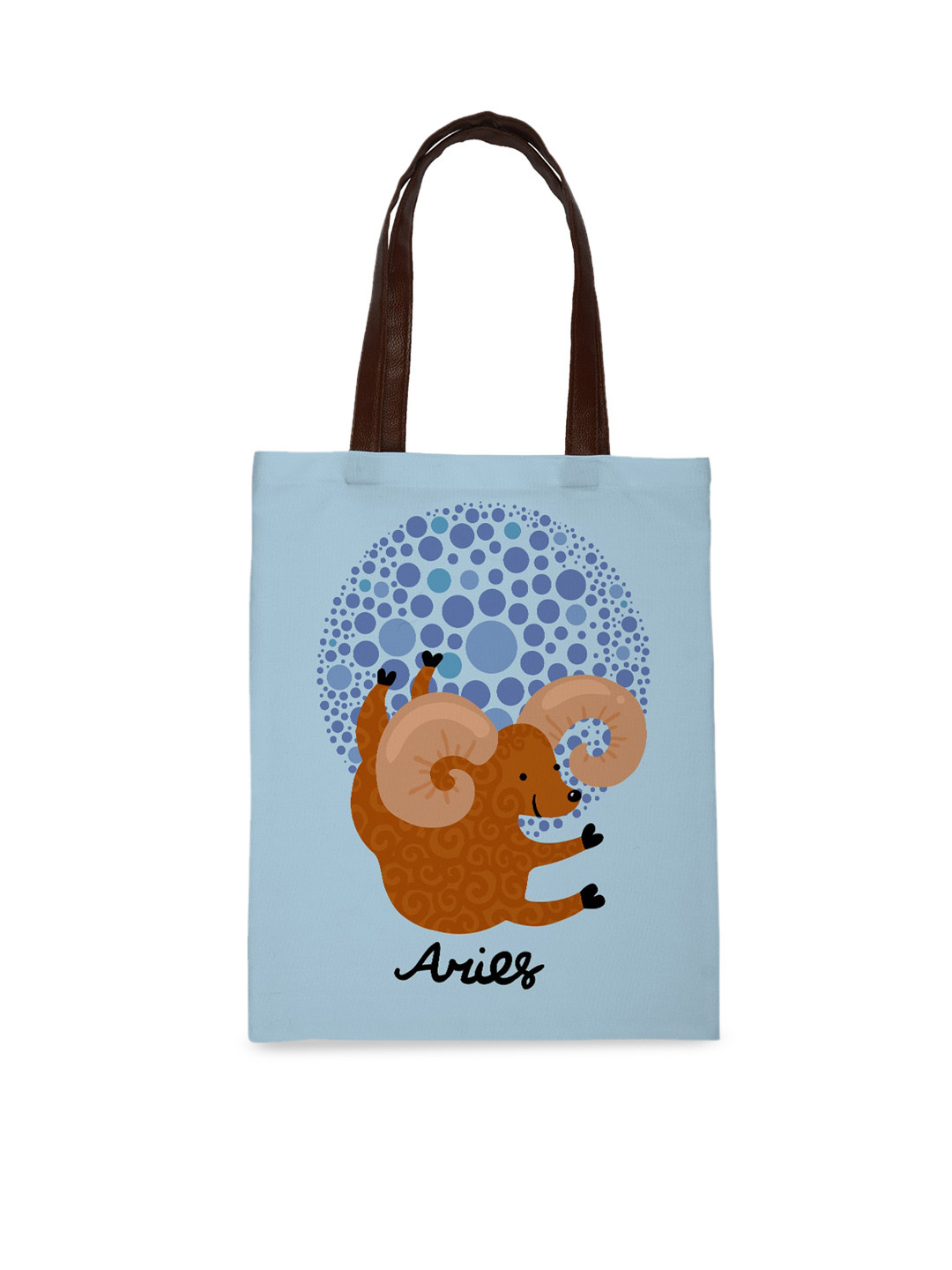 

Crazy Corner Women Blue Printed Shopper Shoulder Bag