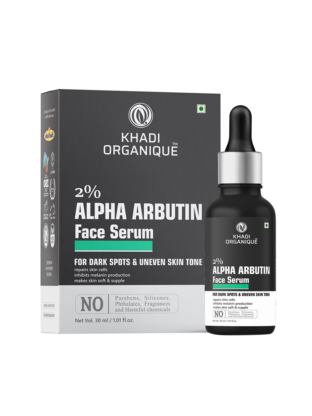 

Khadi Organique 2% Alpha Arbutin Transparent Face Serum 30ml