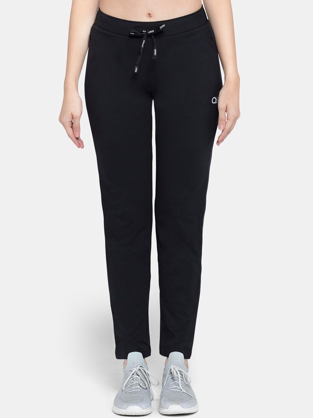 

Amante Women Black Solid Relaxed-Fit Joggers