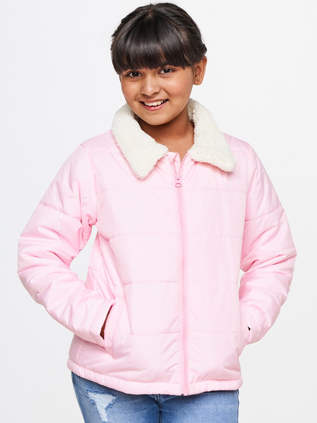 

AND Girls Pink Padded Jacket