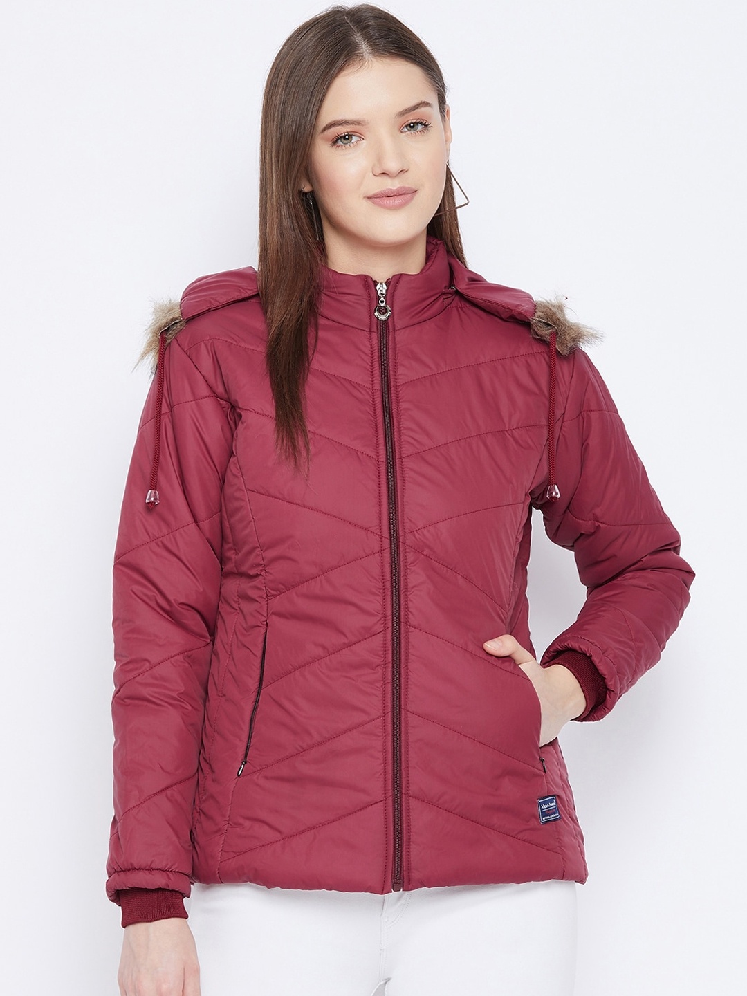 

VERO AMORE Women Maroon Insulator Outdoor Parka Jacket