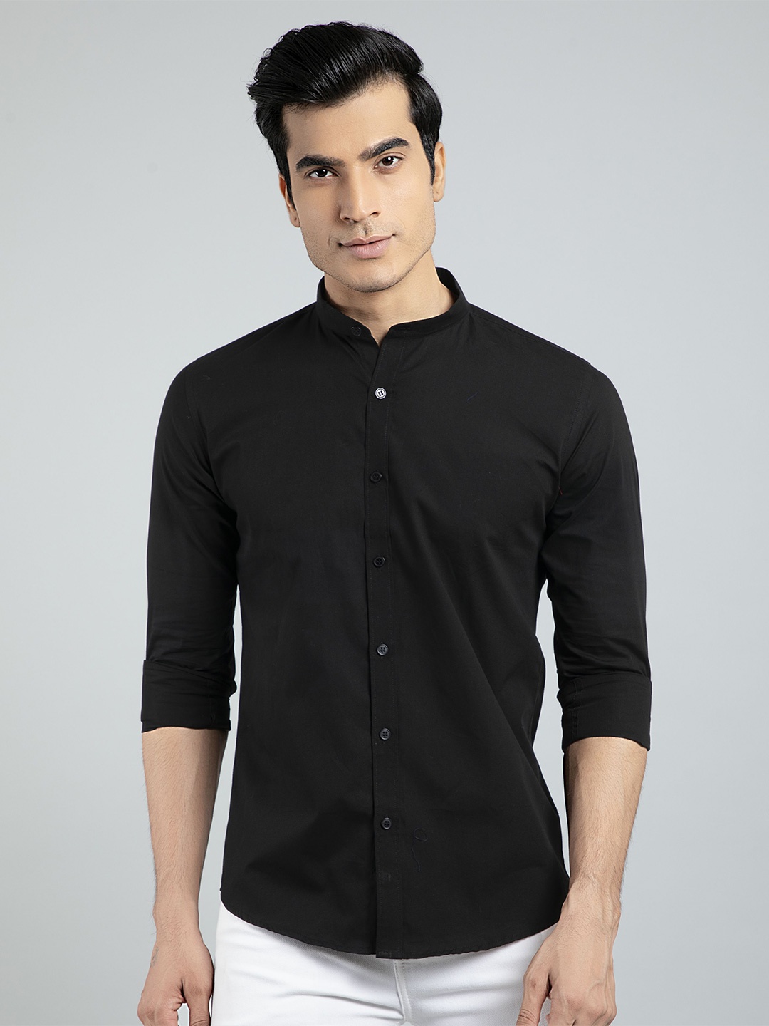 

AMRUTVARSHA CREATION Men Black Casual Shirt