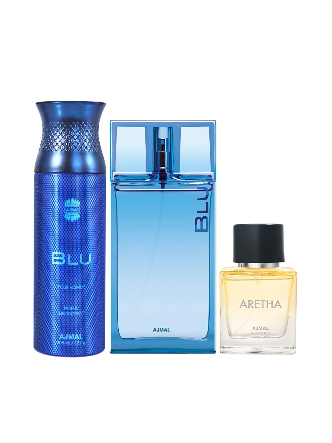 

Ajmal Set Of 3 Perfumes, Yellow