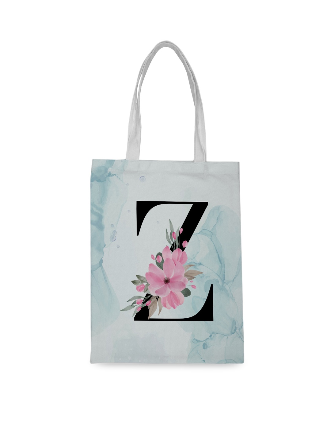 

Crazy Corner White Floral Printed Shopper Tote Bag