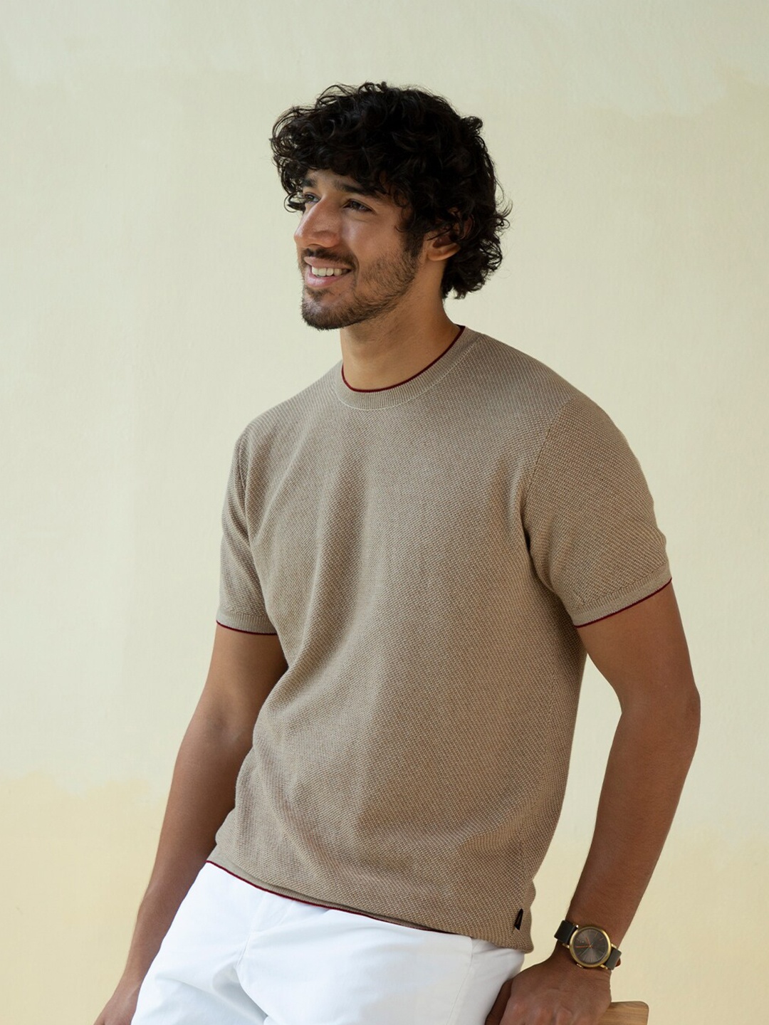 

Andamen Men Khaki T-shirt