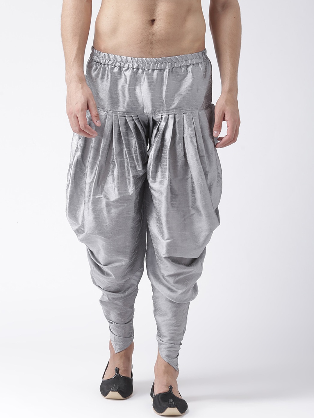 

Hangup Men Silver-Toned Harem Pants