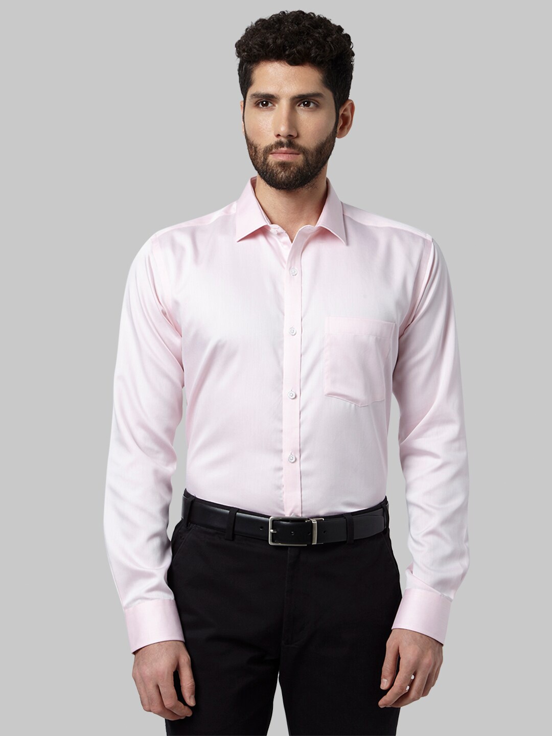 

Park Avenue Men Red Slim Fit Formal Shirt