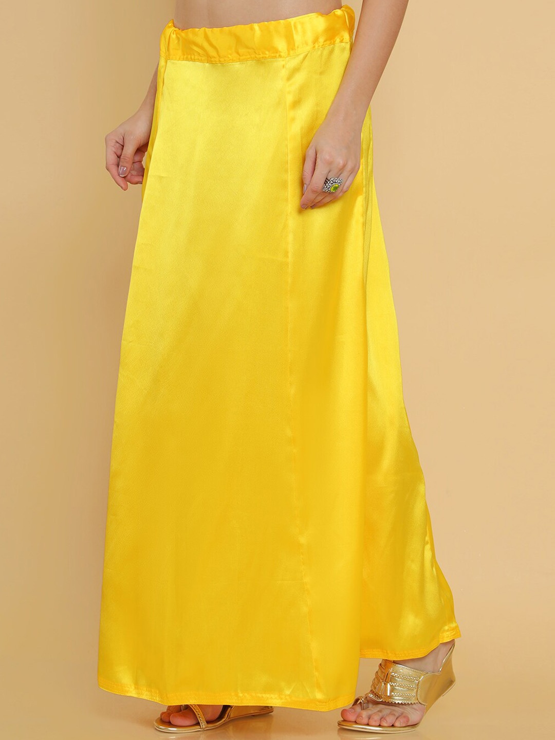 

Soch Women Yellow Solid Petticoat