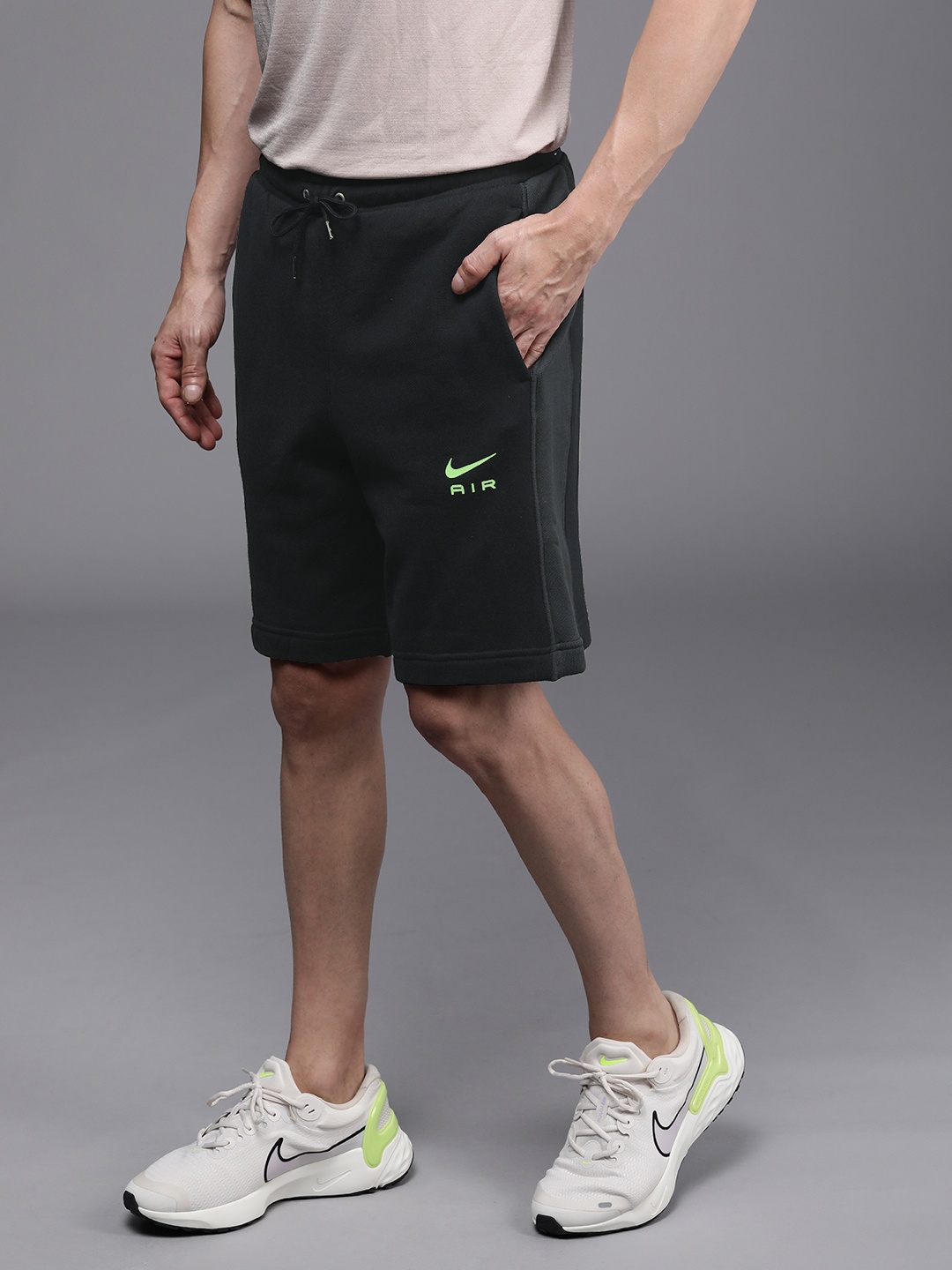 

Nike Men Black AIR FT Pure Cotton Shorts