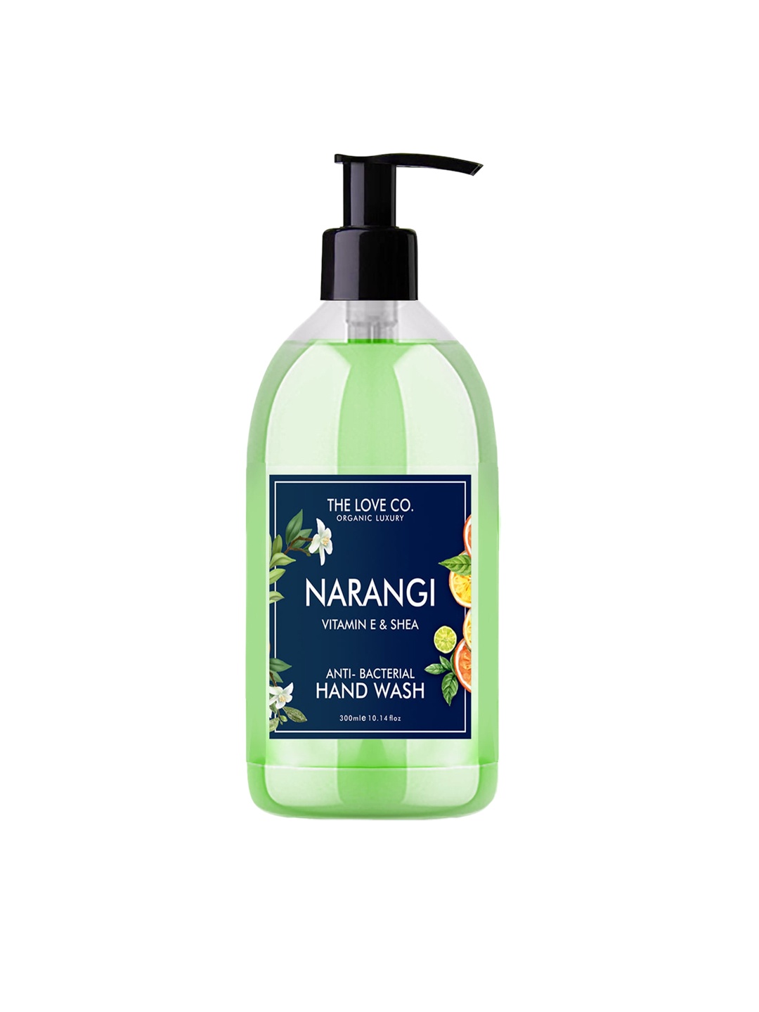 

THE LOVE CO. Liquid Natural Hand wash 300ml, Green