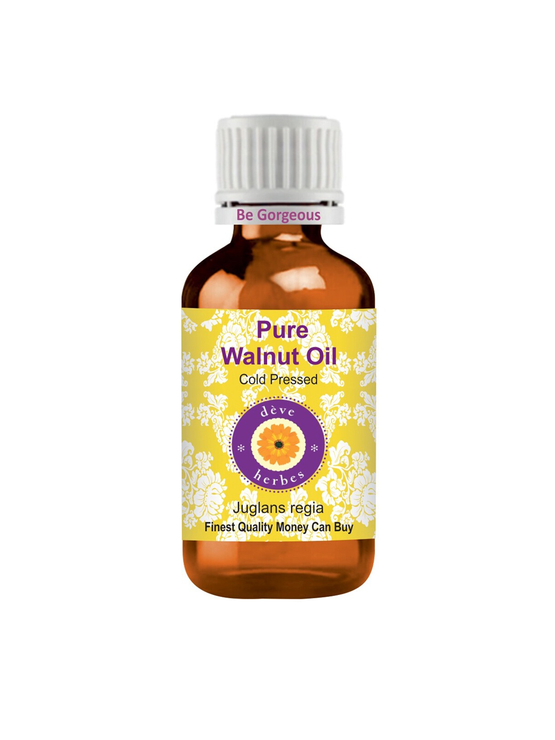 

Deve Herbes Natural Therapeutic Grade Cold Pressed Pure Walnut Oil - 10 ml, Yellow