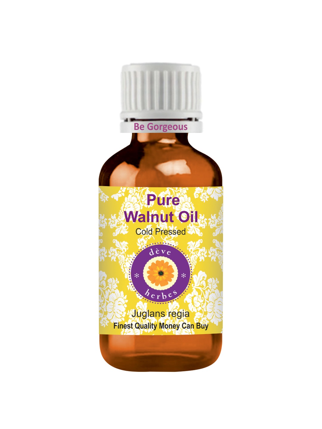 

Deve Herbes Natural Therapeutic Grade Cold Pressed Pure Walnut Oil - 15 ml, Yellow