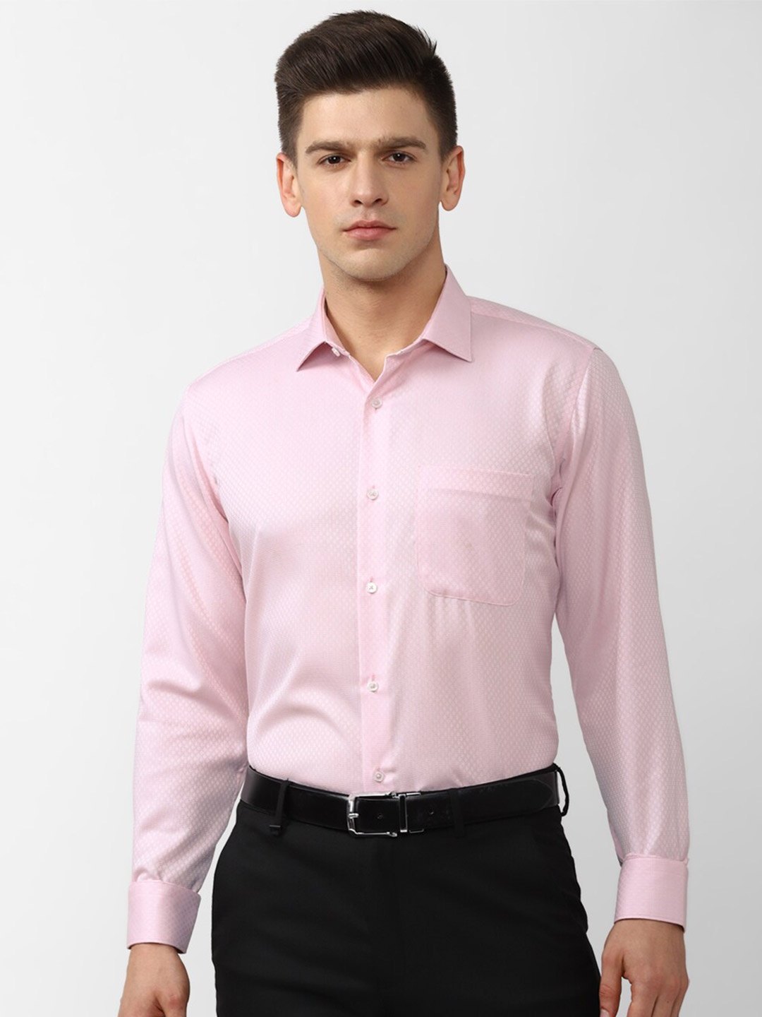 

Van Heusen Men Pink Formal Shirt
