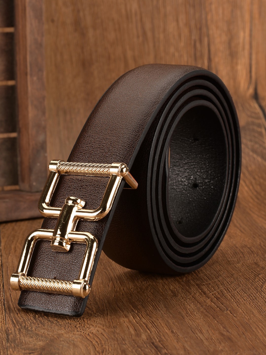 

BuckleUp Men Brown Belt