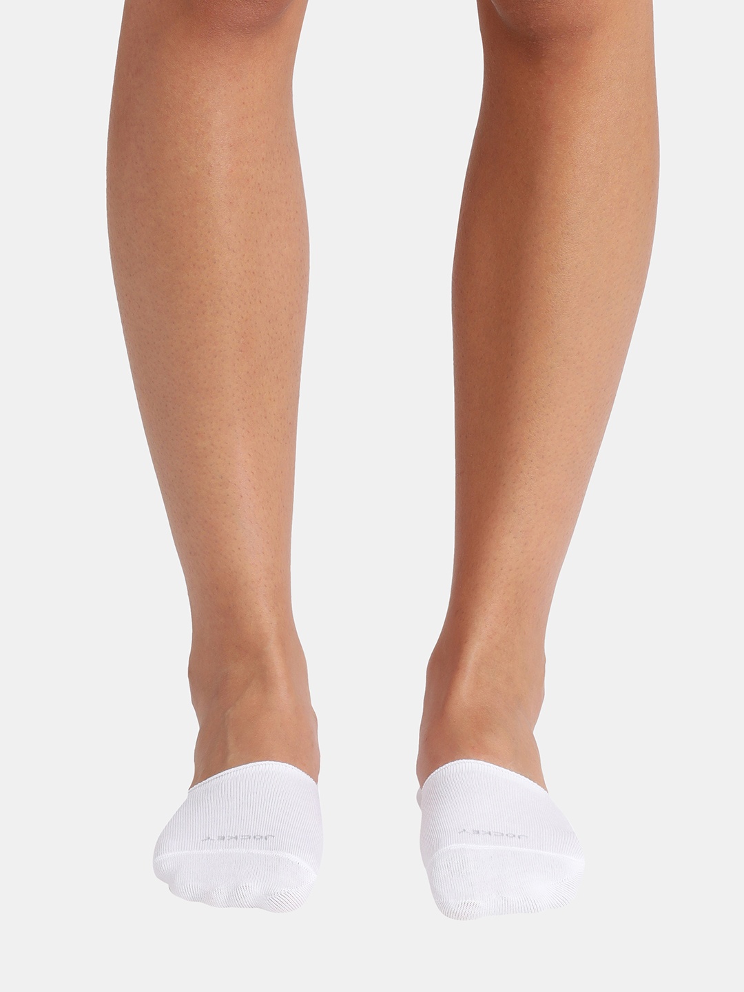 

Jockey Cotton Microfiber and Compact Stretch No Show Socks with Stayfresh Treatment, White