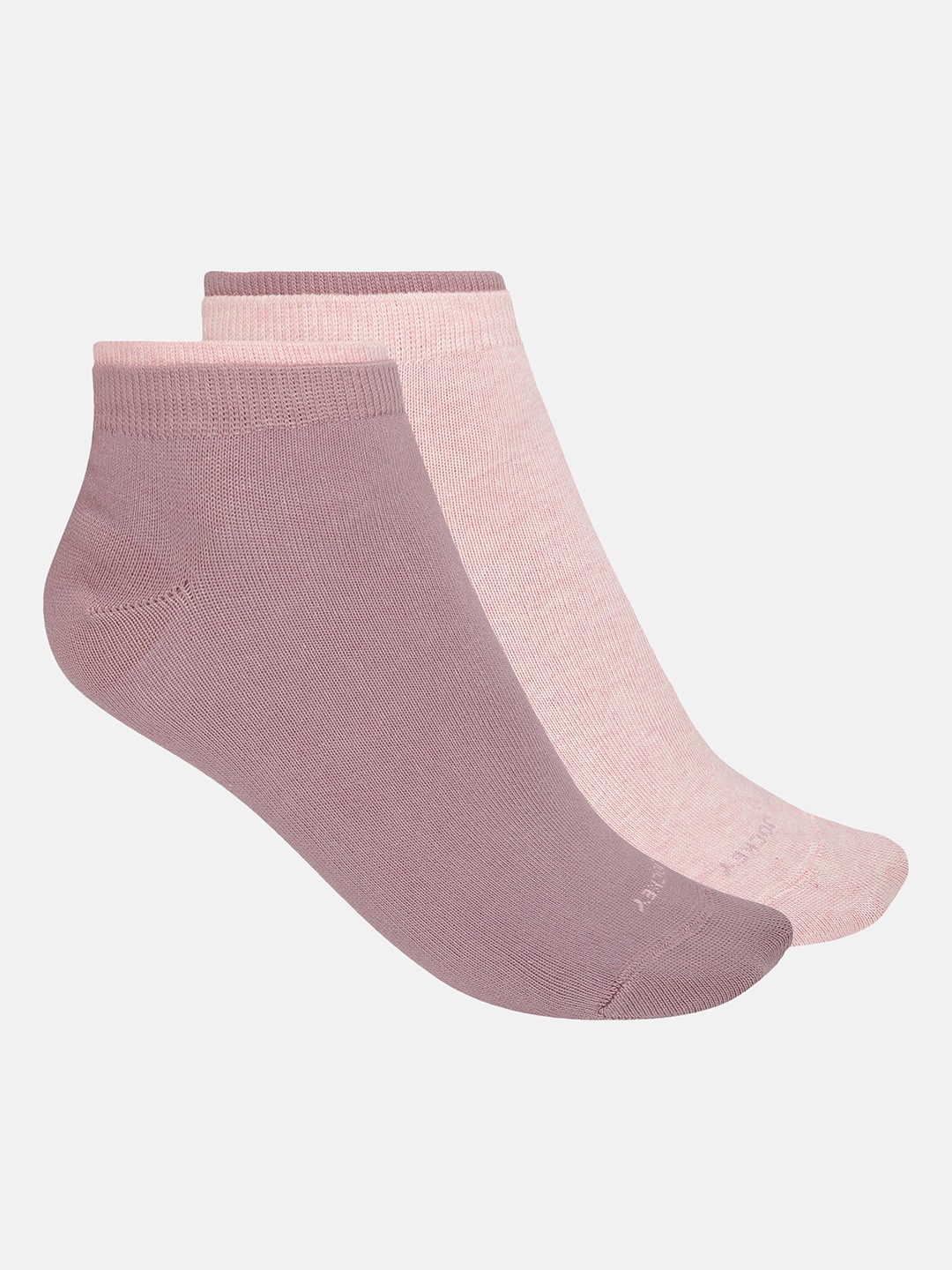 

Jockey Pack Of 2 Solid Compact Cotton Stretch StayFresh Low Show Socks-7491, Pink
