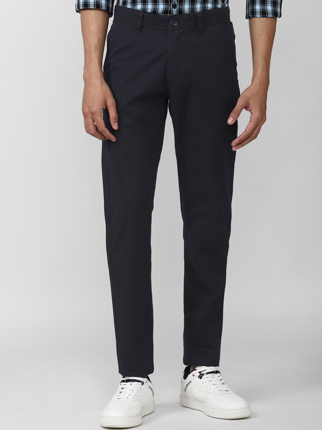 

Van Heusen Sport Men Navy Blue Slim Fit Trousers