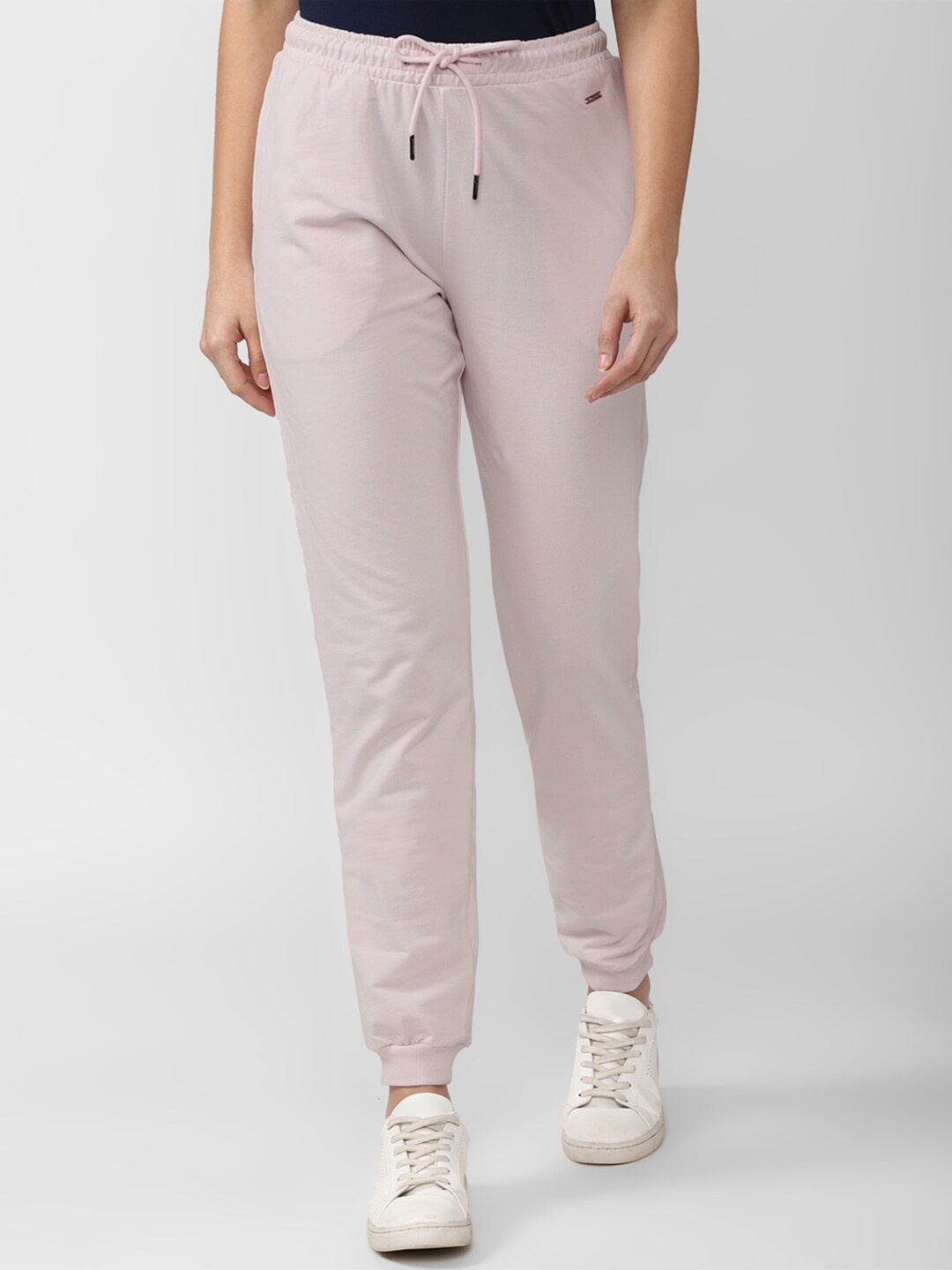 

Van Heusen Woman Women Pink Solid Cotton Joggers