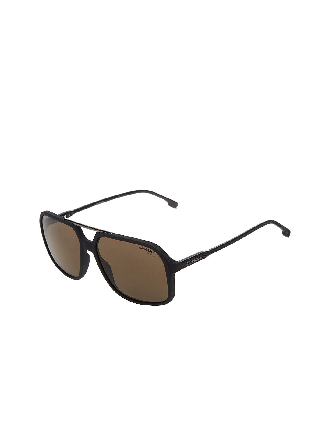 

Carrera Men Brown Lens & Black Rectangle Sunglasses with Polarised Lens-229S_003_60SP