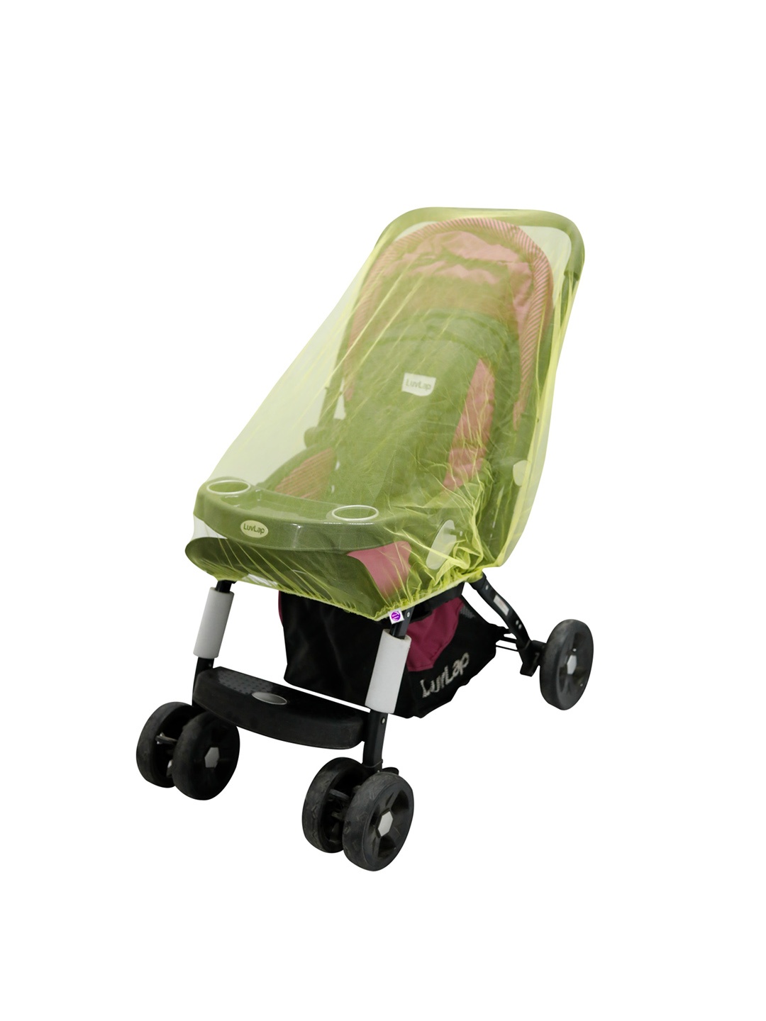 

Silver Shine Kids Yellow Solid Mosquito Net