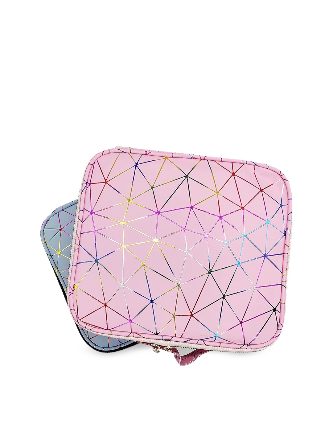 

HOUSE OF QUIRK Women Pink Printed Make-Up Organisers