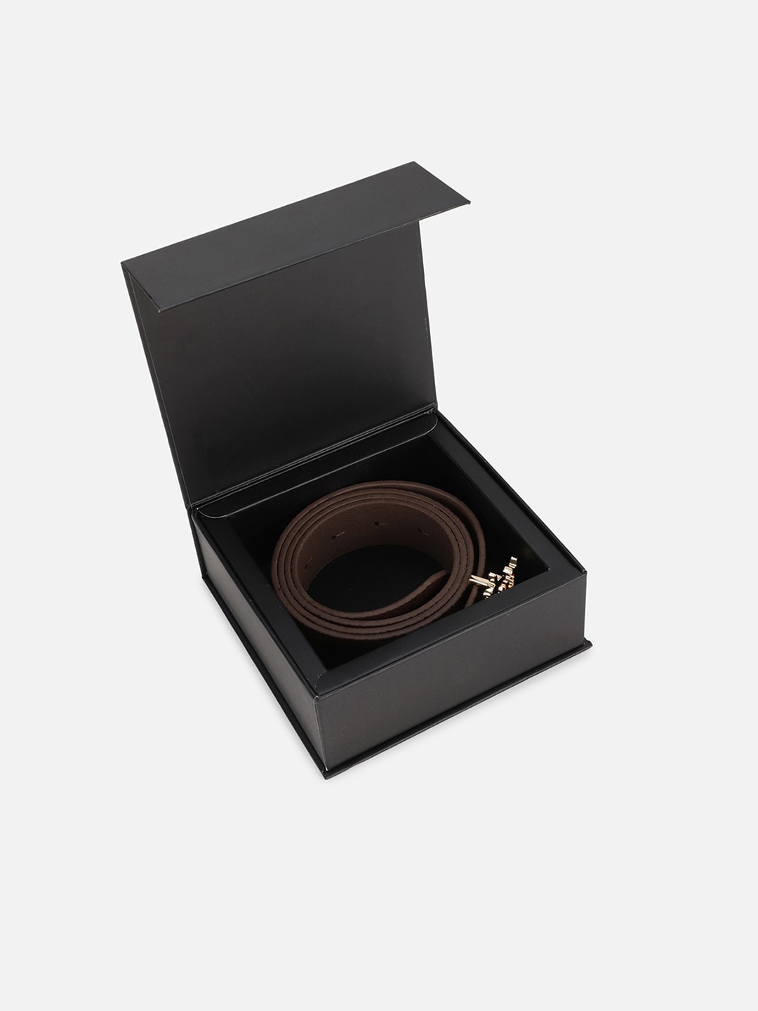 

Louis Philippe Men Brown Leather Belt