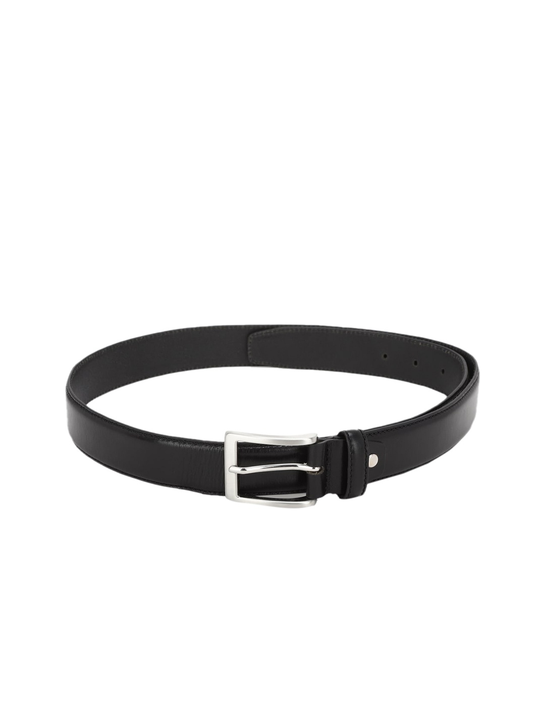 

Van Heusen Men Black Solid Belt