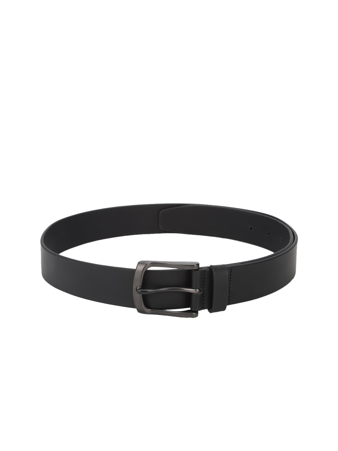 

Van Heusen Men Black Solid Belt