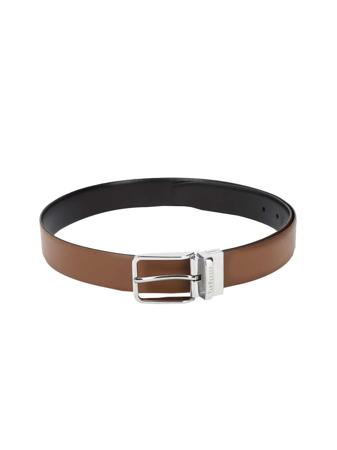 

Van Heusen Men Brown Leather Reversible Casual Belt