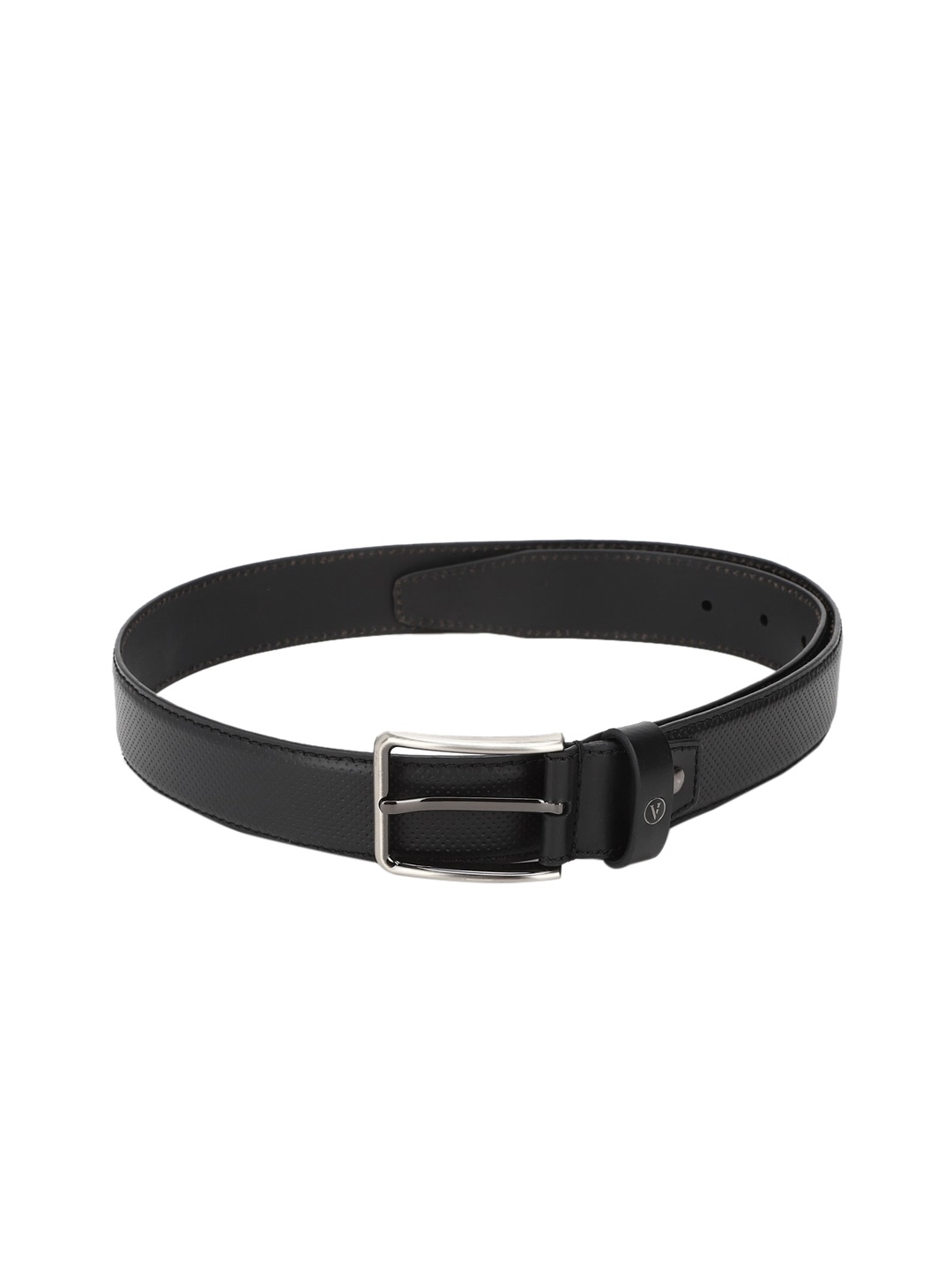 

Van Heusen Men Black Leather Belt