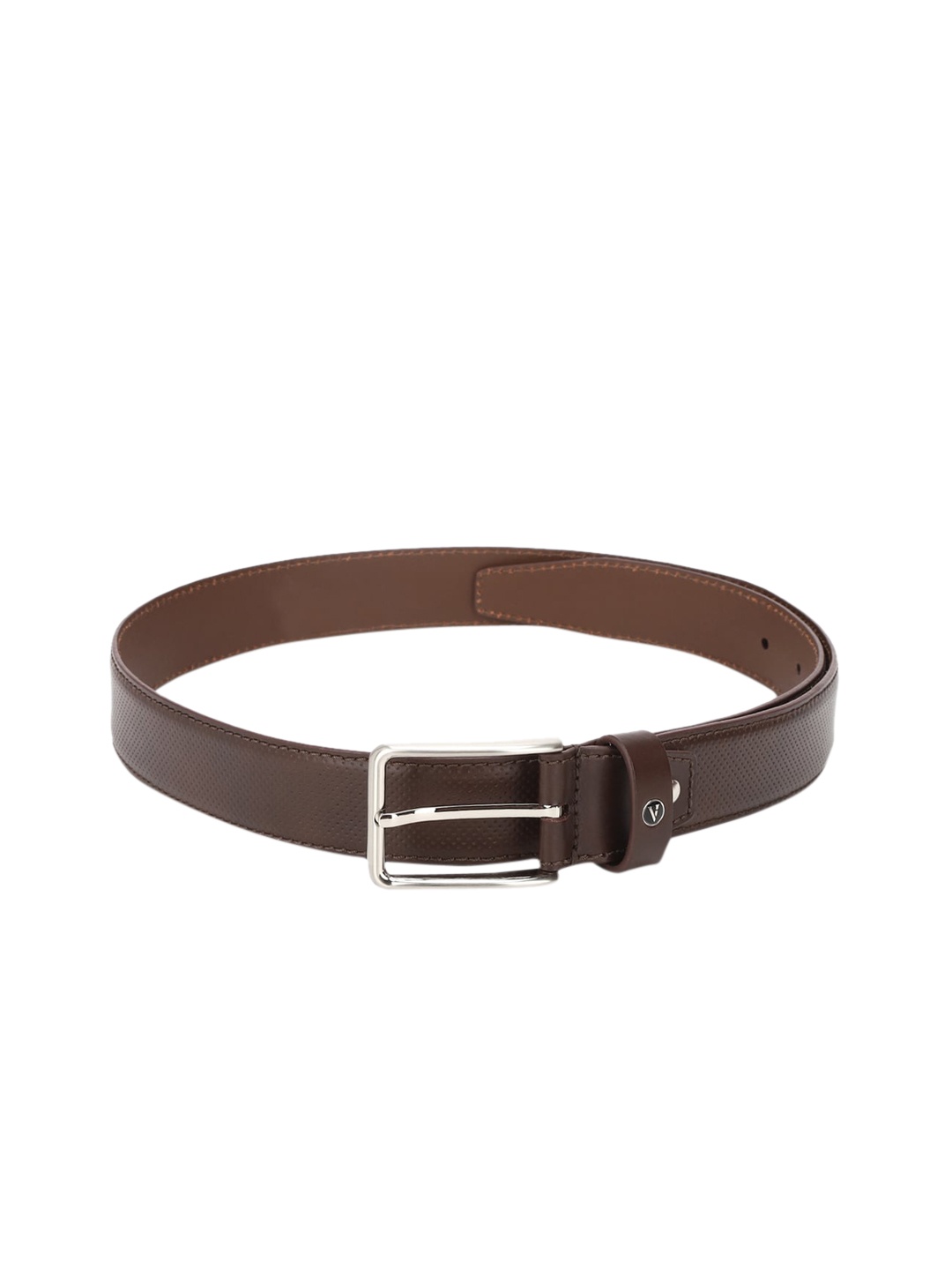 

Van Heusen Men Brown Solid Belt