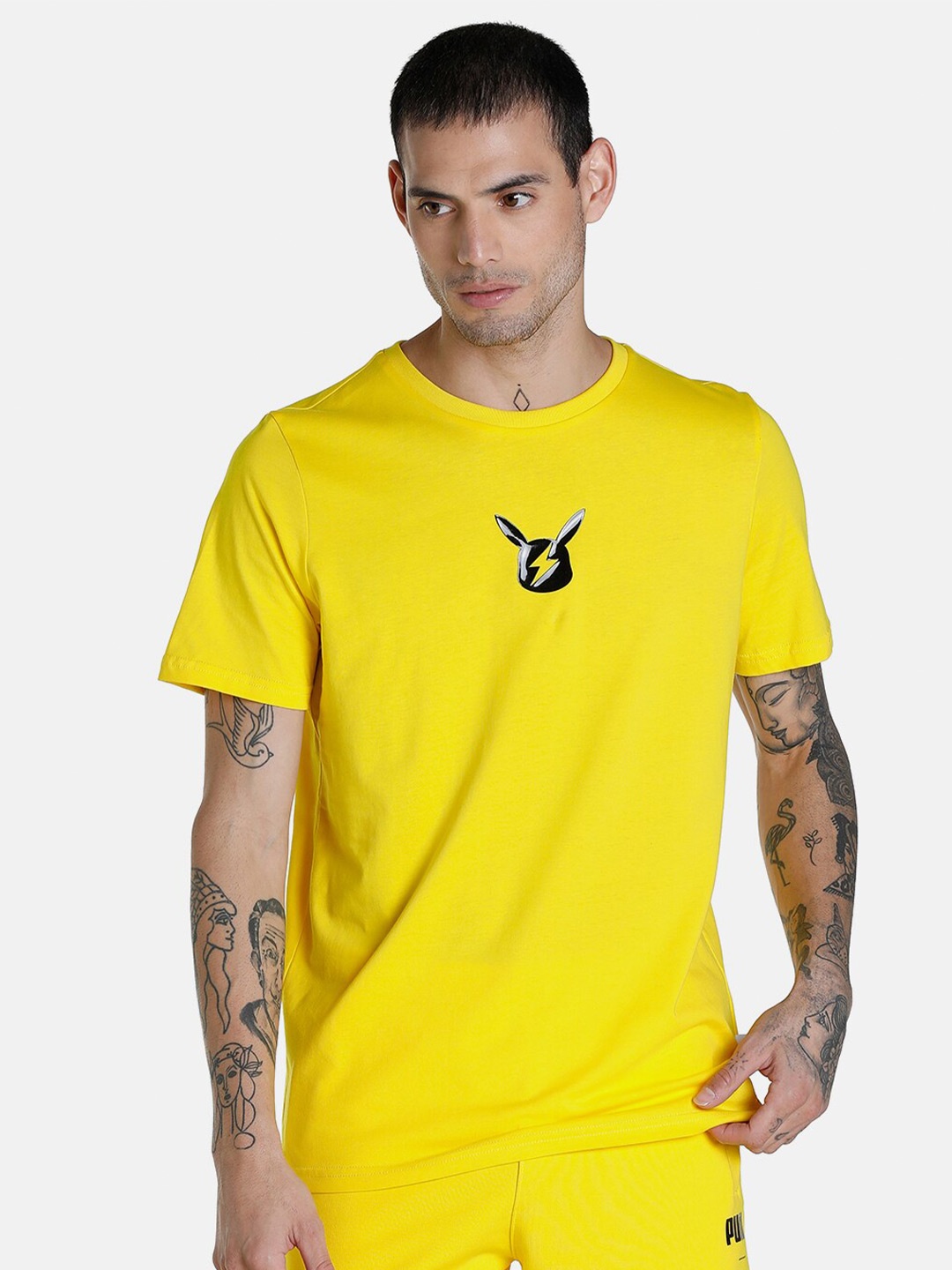 

PUMA x POKEMON Graphic Men's T-Shirt, Yellow